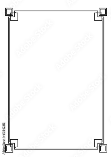 フレーム　長方形