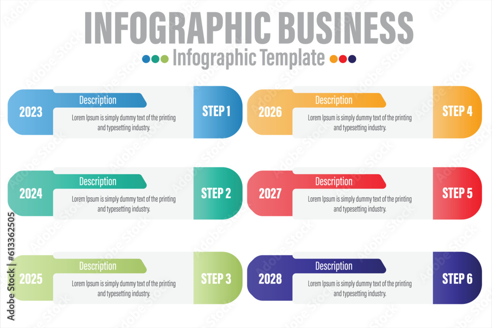 6 Steps, six 6 option Paper note shape elements with steps,road map,options,milestone,timeline,processes or workflow.Business data visualization.Creative step infographic template for presentation. 6 Steps, six 6 option Paper note shape elements with steps,road map,options,milestone,timeline,processes or workflow.Business data visualization.Creative step infographic template for presentation.