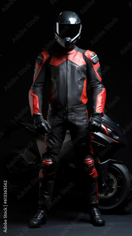 moto person with helmet