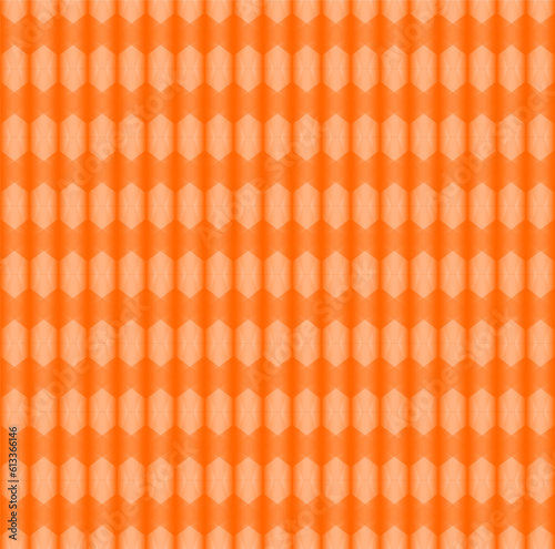 Seamless Geomatric vector background Pattern in orange
