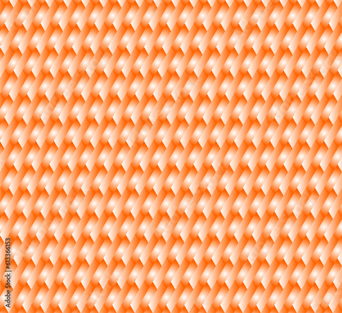 Seamless Geomatric vector background Pattern in orange
