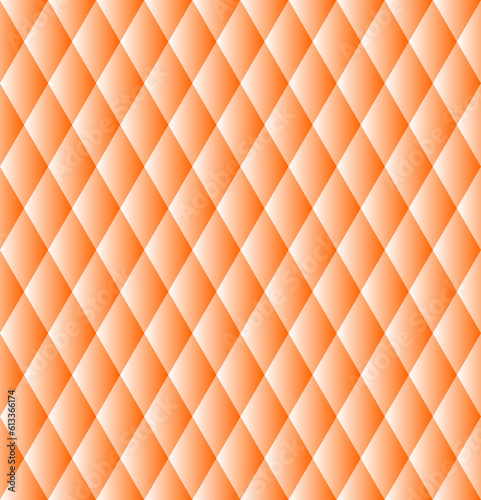 Seamless Geomatric vector background Pattern in orange 