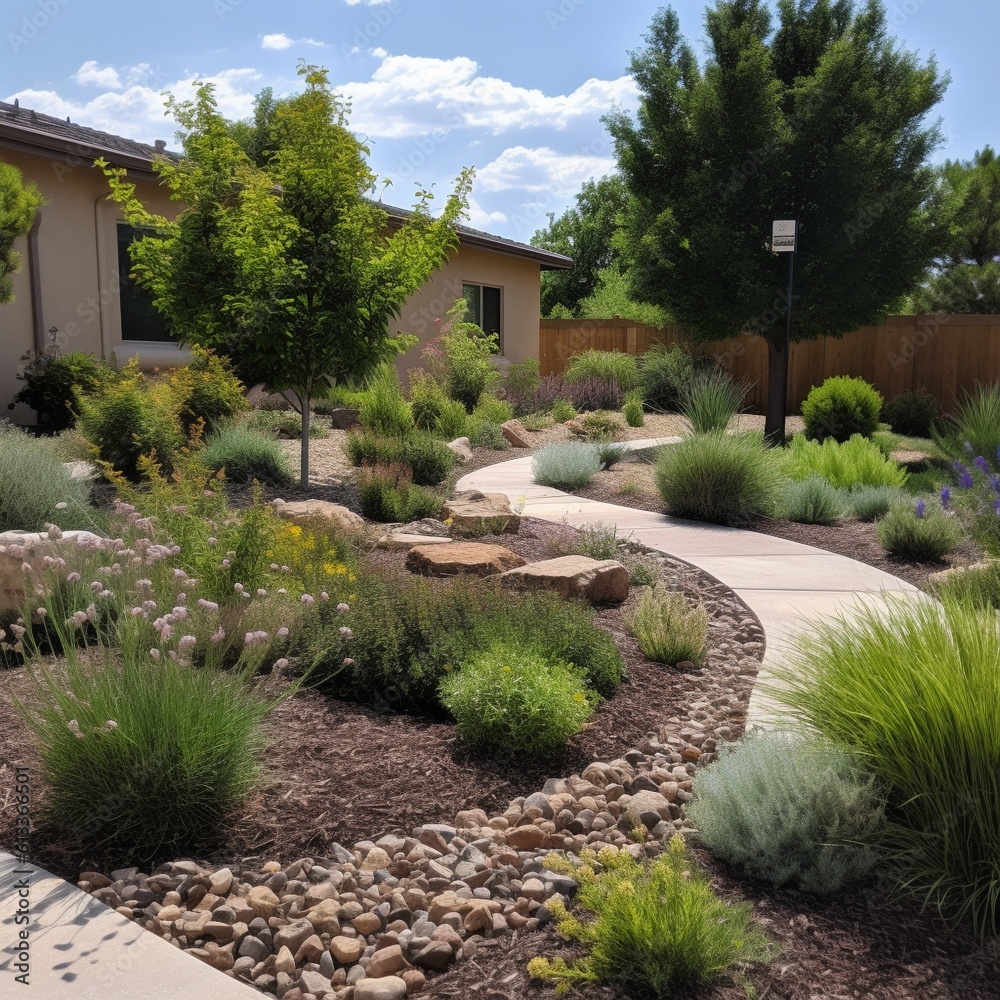 Xeriscaping - Garden or Landscape with Minimal Water Usage