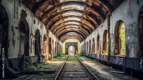 Generative AI  Echos of the Past  Capturing the Abandoned Beauty