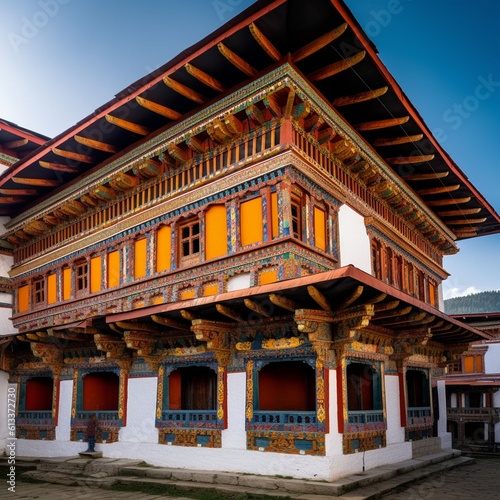 Bhutanese Architecture Unique and Colorful Buildings