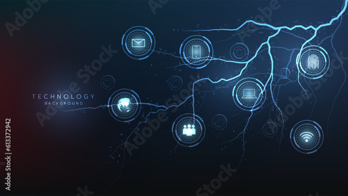 Hi-tech digital technology futuristic circuit digital. Abstract futuristic design. artificial intelligence. Modern futuristic design. Global network connection technology. vector illustration.