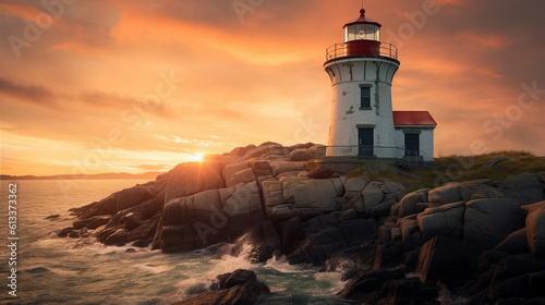 Generative AI, Guiding Beacons: Capturing the Timeless Beauty of Coastal Lighthouses
