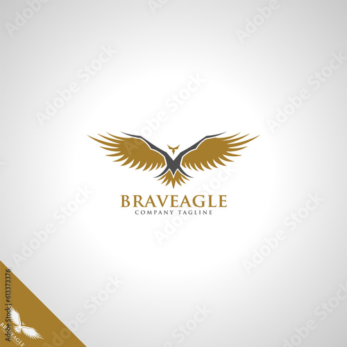 Brave Eagle Logo Template
