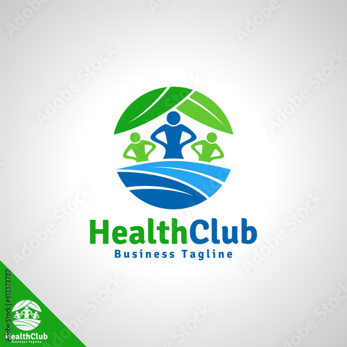 Health Club Logo Template