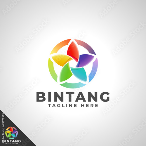 Bintang - Star Logo Template
