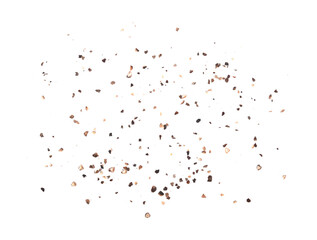 Pepper, Ground black pepper on transparent png