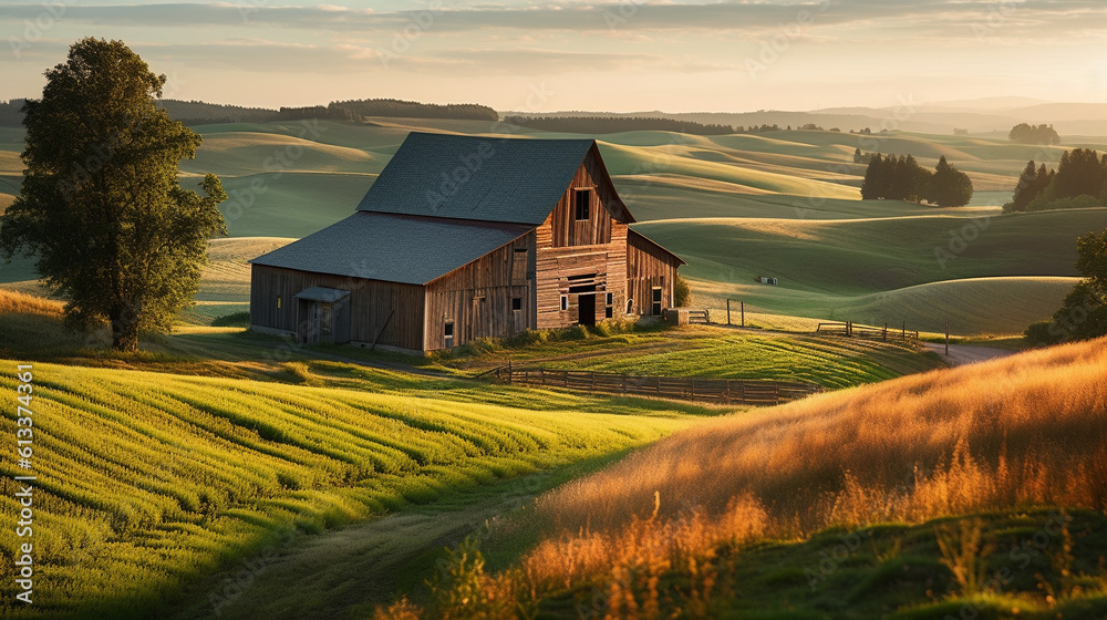 Generative AI, Fields of Tranquility: Embracing the Rural Charms Generative AI, Fields of Tranquility: Embracing the Rural Charms