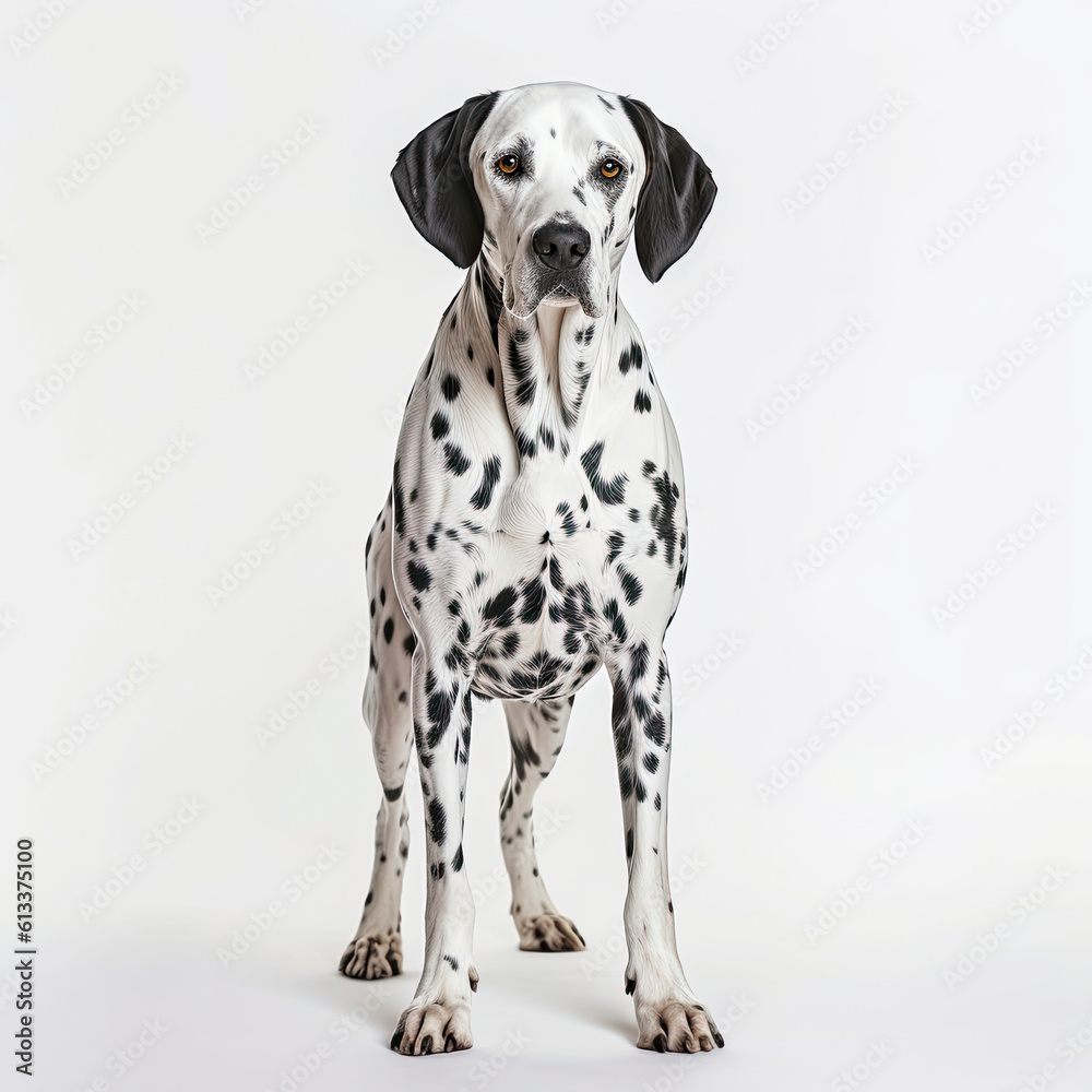 a Dalmatian dog, black and white a Dalmatian dog, black and white