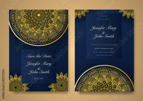 indian wedding invitation