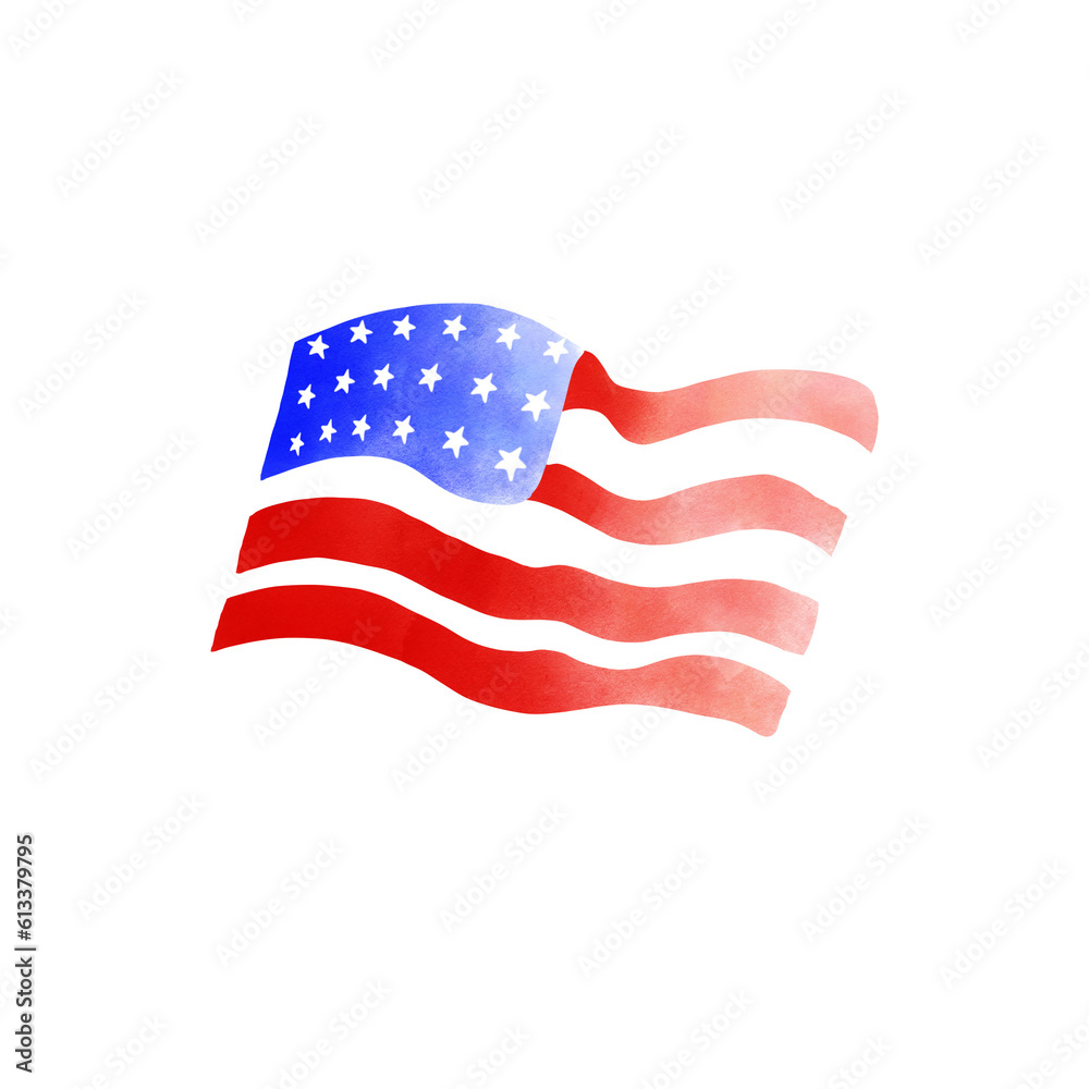 Fototapeta premium America flag 