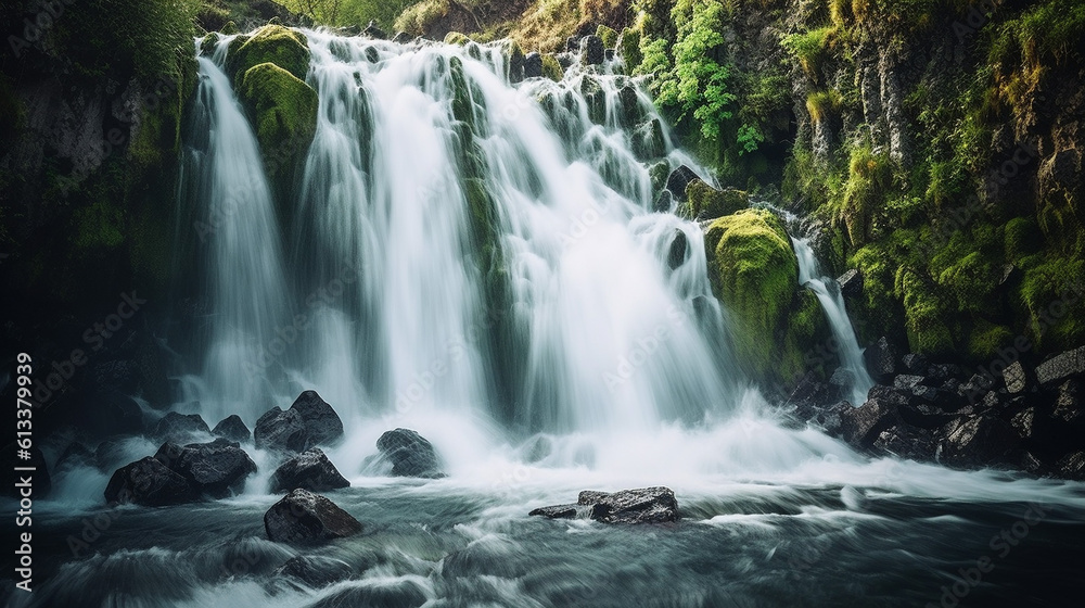 Generative AI, Cascading Symphony: Capturing the Graceful Flow of Waterfalls Generative AI, Cascading Symphony: Capturing the Graceful Flow of Waterfalls
