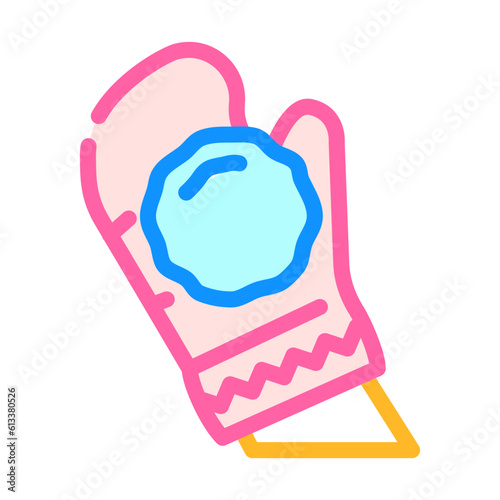 snowball fight winter season color icon vector. snowball fight winter season sign. isolated symbol illustration