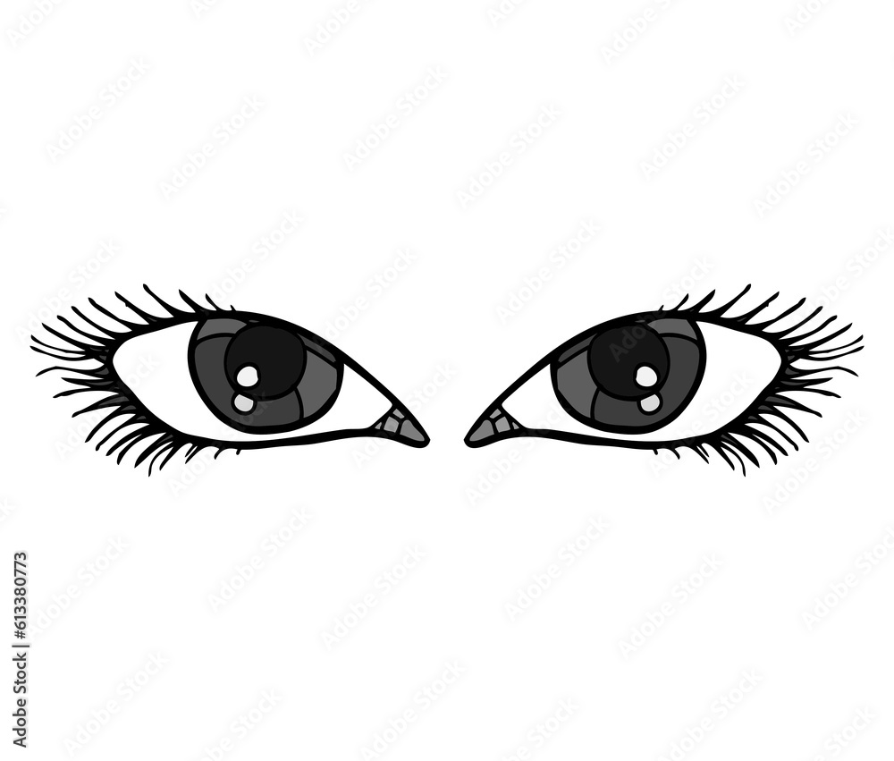 eye vector illustration