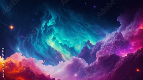 background with stars