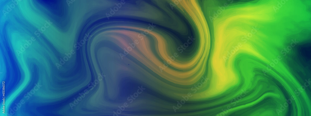 Obraz premium A Beautiful abstract Illustration of liquid acrylic resin. Divorces and smooth lines of paint, colors. Pearl modulations. Abstraction of acrylic, epoxy, halftones. 3d illustration.