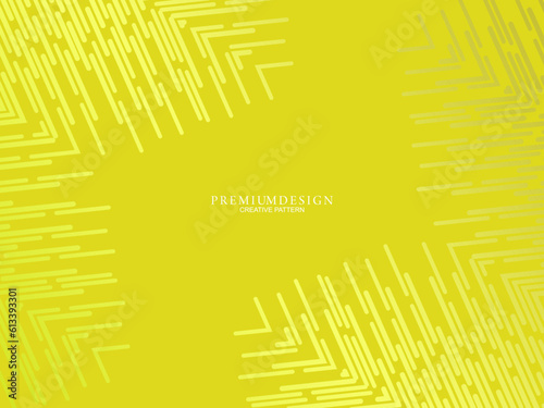 Premium background design with yellow luxury motif. Vector horizontal template, for digital lux business banners, contemporary formal invitations, luxury vouchers, gift certificates, etc.