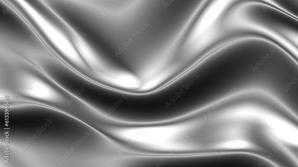 Fototapeta premium Sliver wave background