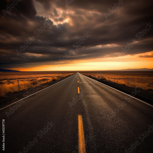 Long road, but it is paved and straight at the end