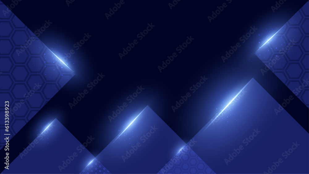 Obraz premium blue abstract background