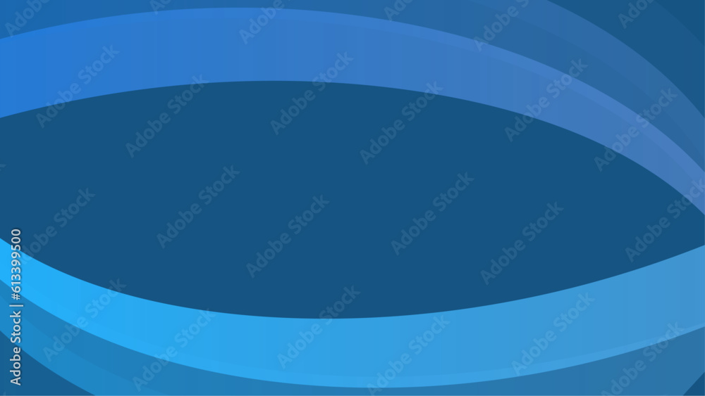 royal blue business abstract banner background with fluid gradient wavy shapes