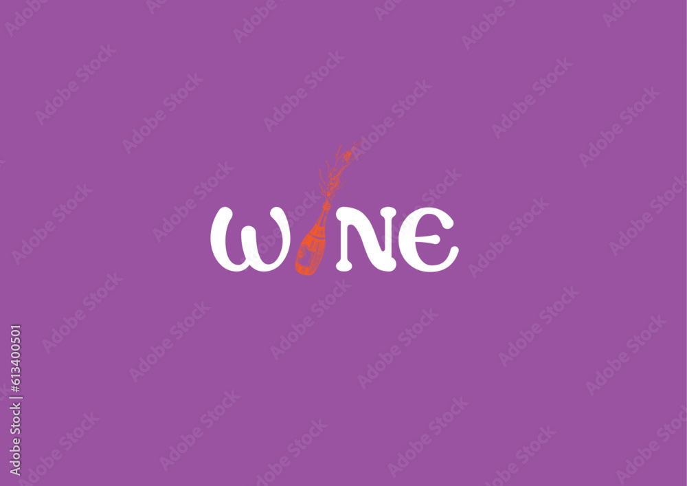 Black T-Shirt Design (Wine) Black T-Shirt Design (Wine)