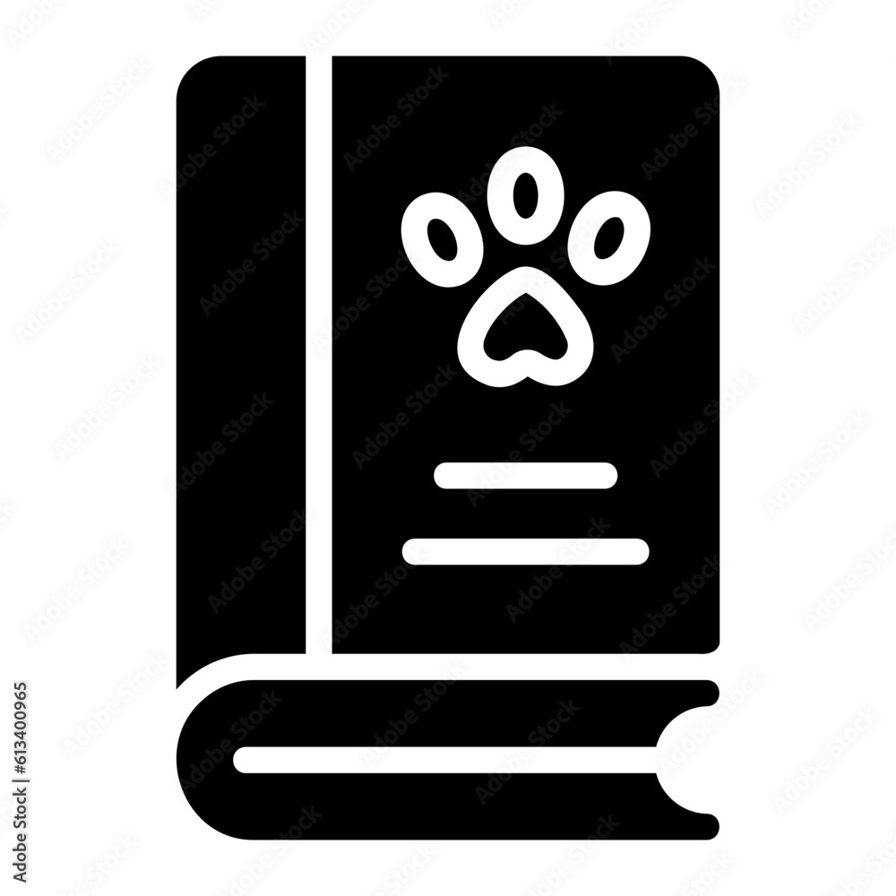 veterinary glyph icon veterinary glyph icon