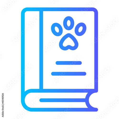 veterinary gradient icon