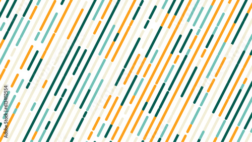 Abstract colorful geometric seamless pattern with lines. Vector Seamless parallel diagonal Colorful overlapping color lines pattern background.