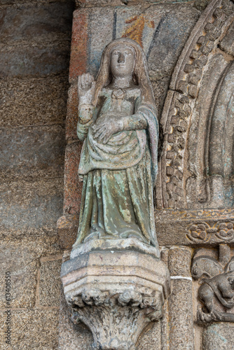 one of the few rare statues in the world depicting the pregnant virgin mary