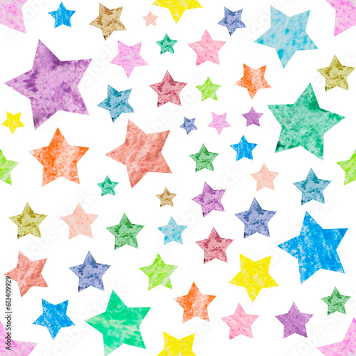 seamless pattern with stars
