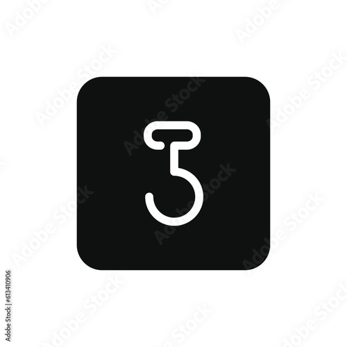 Use hooks packaging mark icon symbol vector