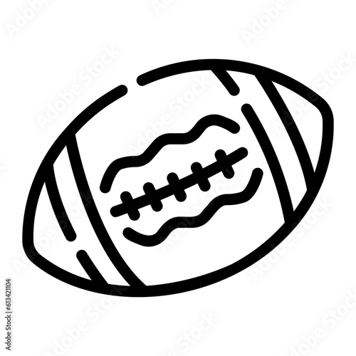 american football Line Icon