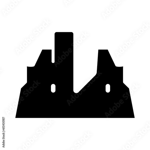 Canyon Glyph Icon Design