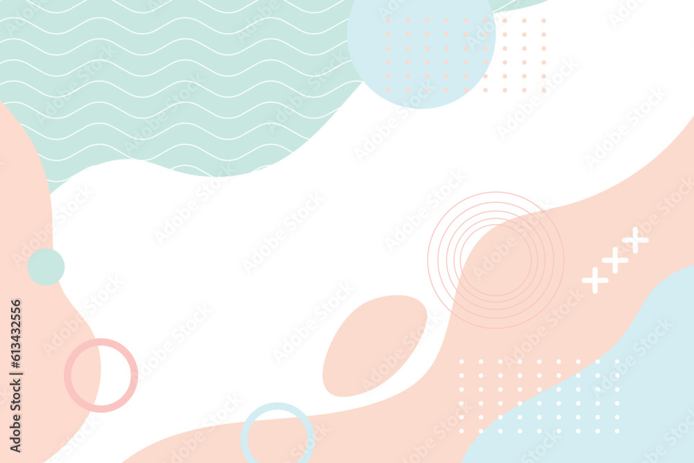 Hand drawn abstract background of various memphis shapes and elements Hand drawn abstract background of various memphis shapes and elements