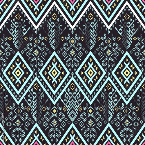 seamless geometric local culture pattern for background Can be used in textiles, clothing, jewelry, wallpaper, cloth, vector images.