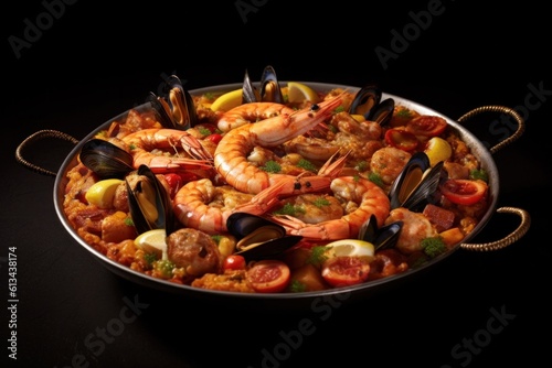 Premium and delicious spanish paella