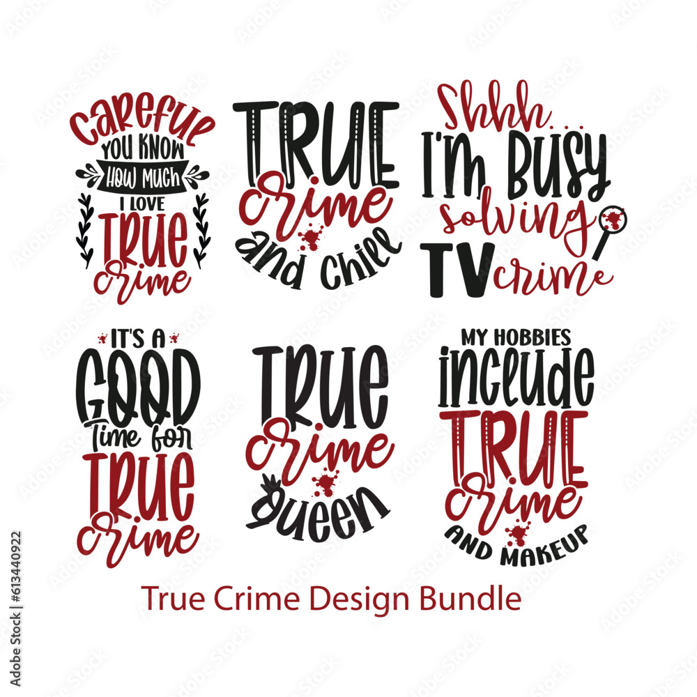 True Crime Design Bundle True Crime Design Bundle