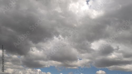 Common cloudy sky photo
