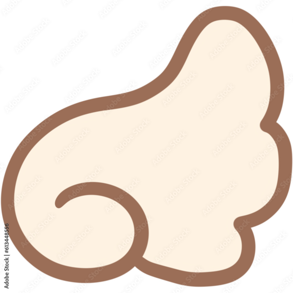 illustration of a cute wing