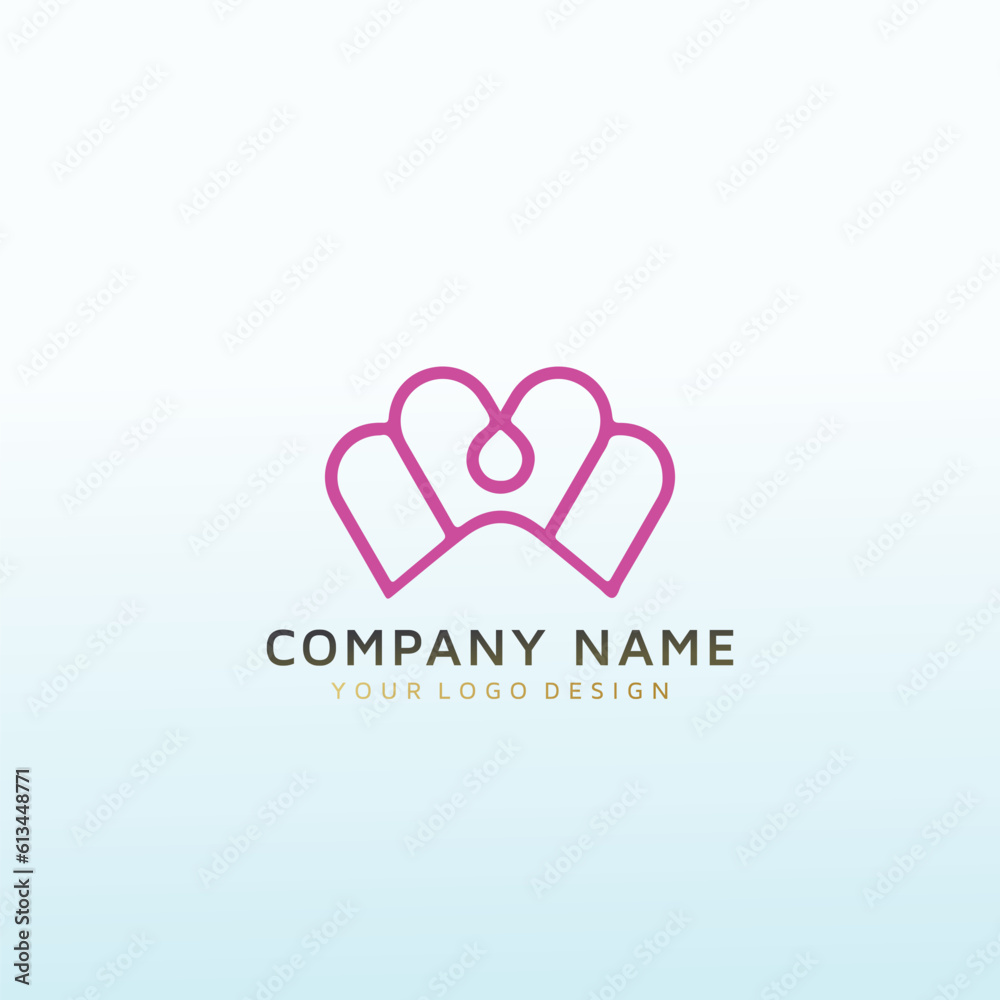 Sophisticated beauty brand logo letter B to appeal to women Sophisticated beauty brand logo letter B to appeal to women