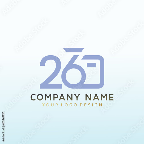 26 photography vector logo design