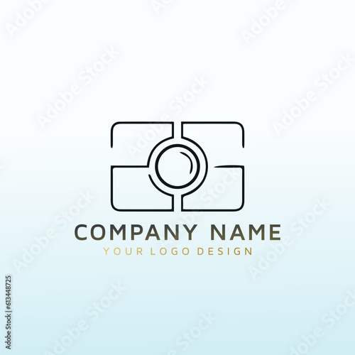 26 photography vector logo design photo