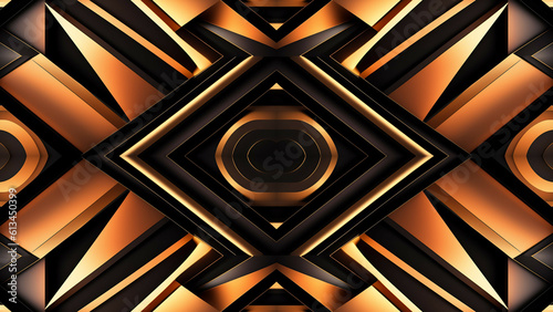 abstract background with gold