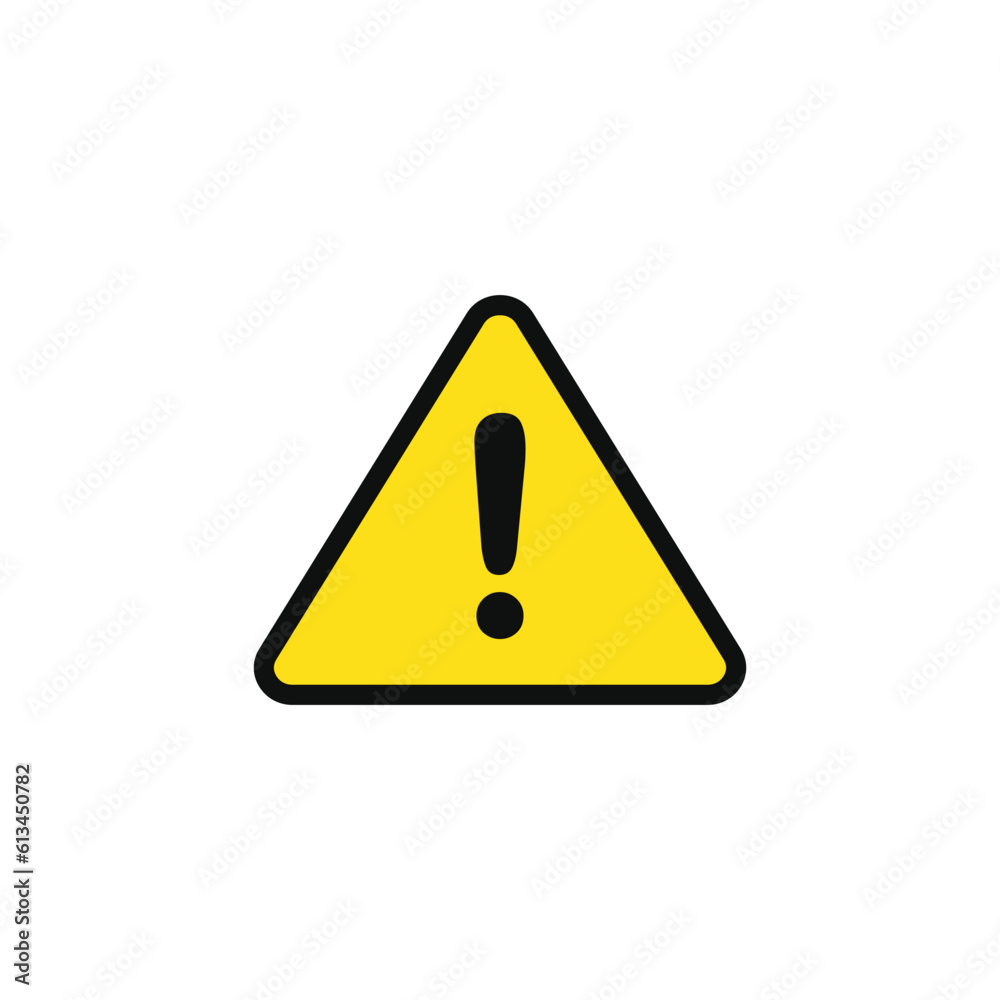 Attention warning exclamation symbol design vector Attention warning exclamation symbol design vector