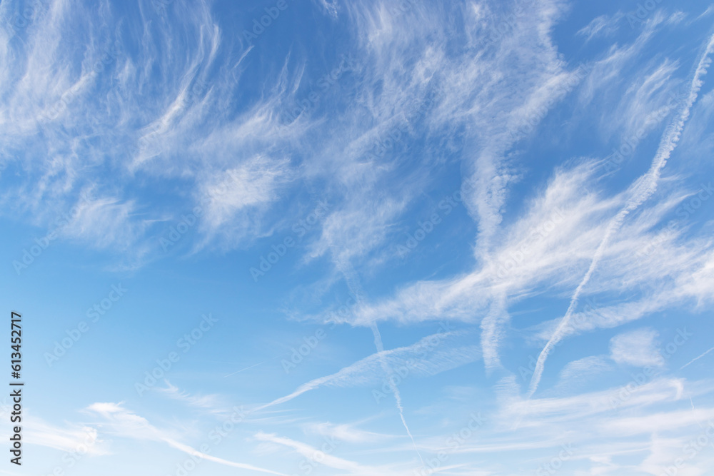 Scenic view of the sky with clouds Scenic view of the sky with clouds